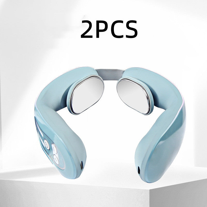 Masajeador Cervical Inteligente con Calor y EMS — Alivio Profesional en Casa